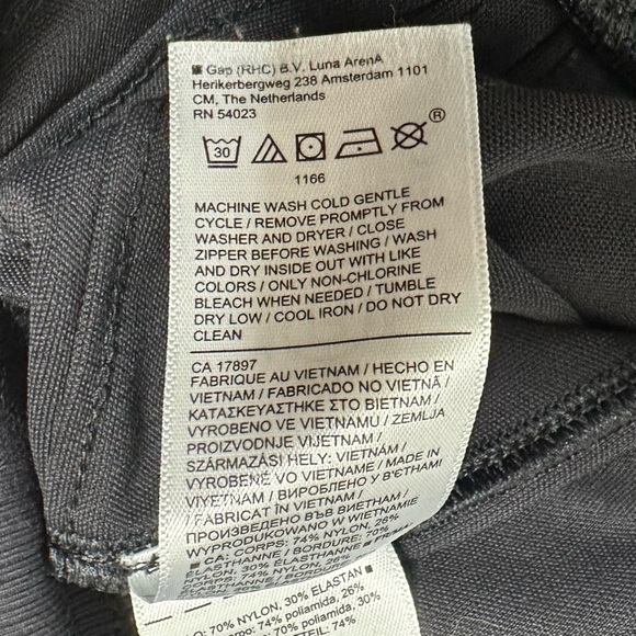 Athleta Women's Venice Moto Black High-Waisted Jogger Pants Black Sz L EUC - Picture 13 of 16